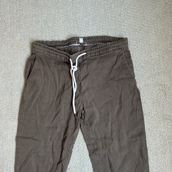 James Perse Womens Lounge Sweatpants Brown Athleisure Drawstring Size 1 small - Picture 2 of 9
